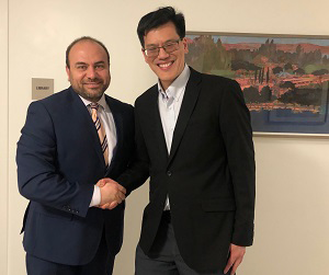 Dr. Allan Wu and California Assemblyman Adrin Nazarian