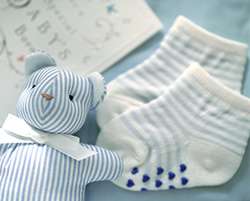 Teddy bear and socks