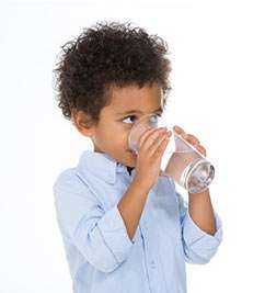 little boy water