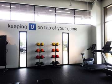 Weight room