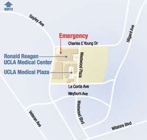 Ucla Medical Plaza area map
