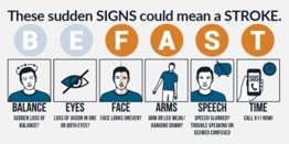 The signs of stroke