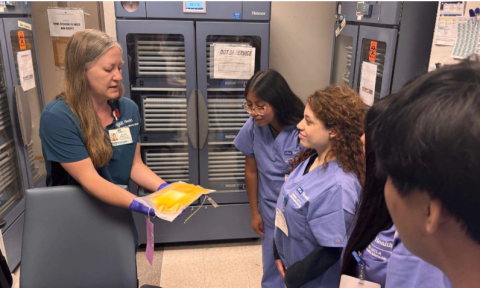 Clinical Lab with the Turner Allied Internship Group