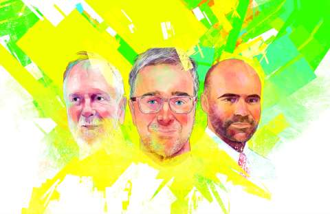 Dr. Mark Geyer, Dr. Joshua Woolley and Dr. Brian Anderson.