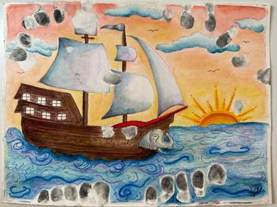 Painted by Apurva Chaturvedi