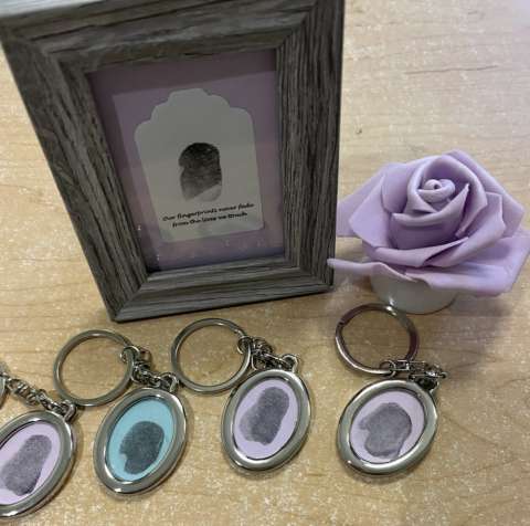 Fingerprint keepsakes