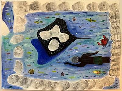 Painted by Apurva Chaturvedi