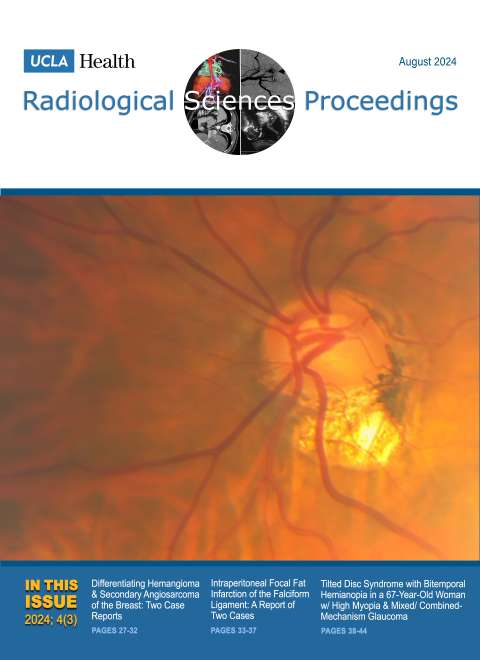 UCLA Radiological Sciences Proceedings 2024 Aug. v4(3)