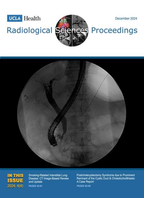 UCLA Radiological Sciences Proceedings 2024 Dec. v4(4)