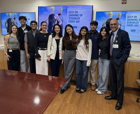 Bruin Beans at CORE Kidney Luncheon with Dr. Rastogi