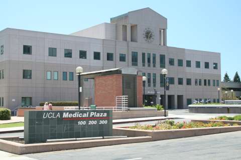 Exterior of UCLA Medical Plaza