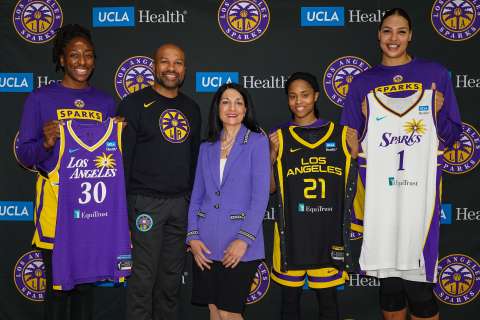 UCLA Health signs multiyear partnership with the LA Sparks
