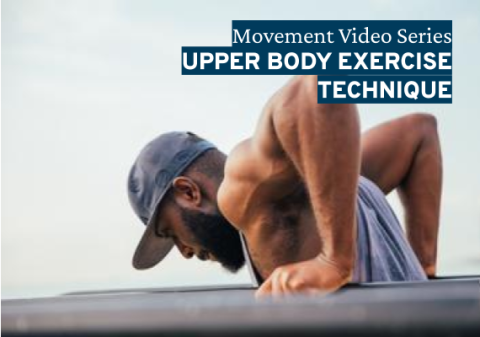 Upper Body Exercise Technique