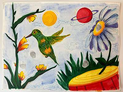 Painted by Apurva Chaturvedi