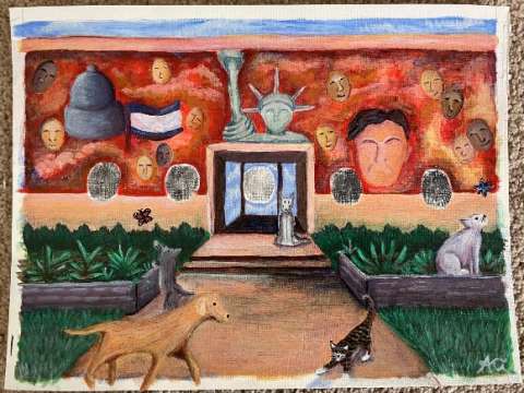 Painted by Apurva Chaturvedi