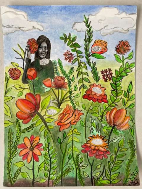 Painted by Apurva Chaturvedi