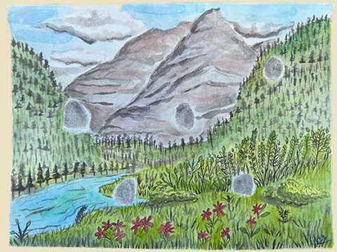 Painted by Apurva Chaturvedi