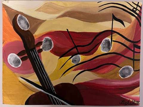 Painted by Liz White