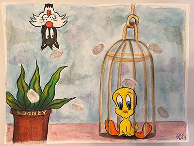 Painted by Apurva Chaturvedi