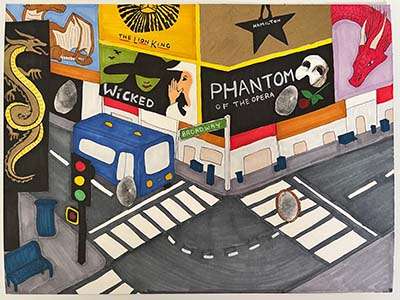 Painted by Ashley Tang