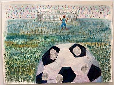 Painted by Apurva Chaturvedi