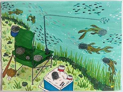 Painted by Ashley Tang