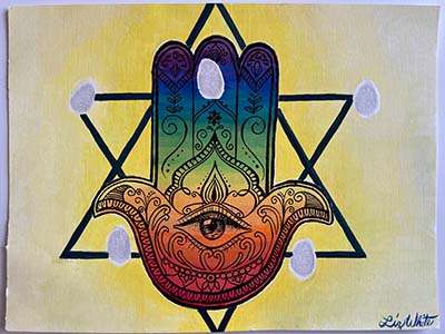 Painted by Liz White