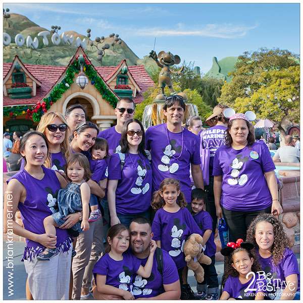 UCLA Child Neurology Faculty, Residents, Fellows and Staff at the 2013 Epilepsy Awareness Day at Disneyland