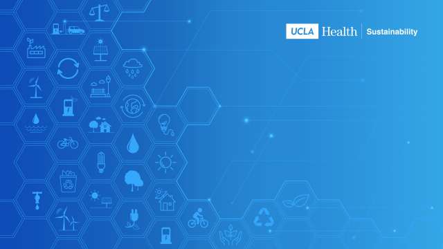 UCLA Health Sustainability Zoom Background