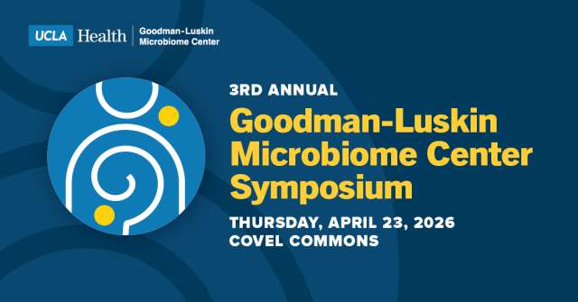 3rd Annual Goodman-Luskin Microbiome Center