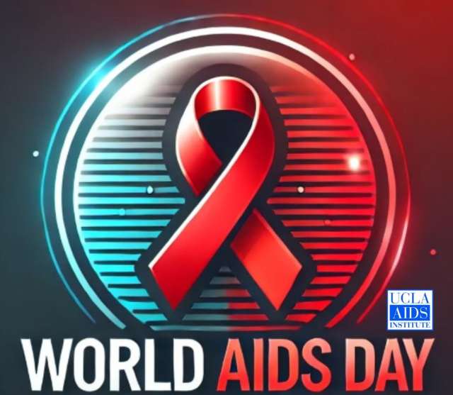 Logo for World AIDS Day.