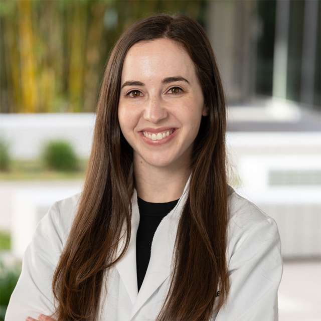 Dr. Jodi Goldman standing outside with a friendly smile.