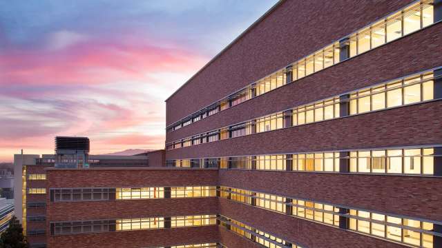 CHS at sunset