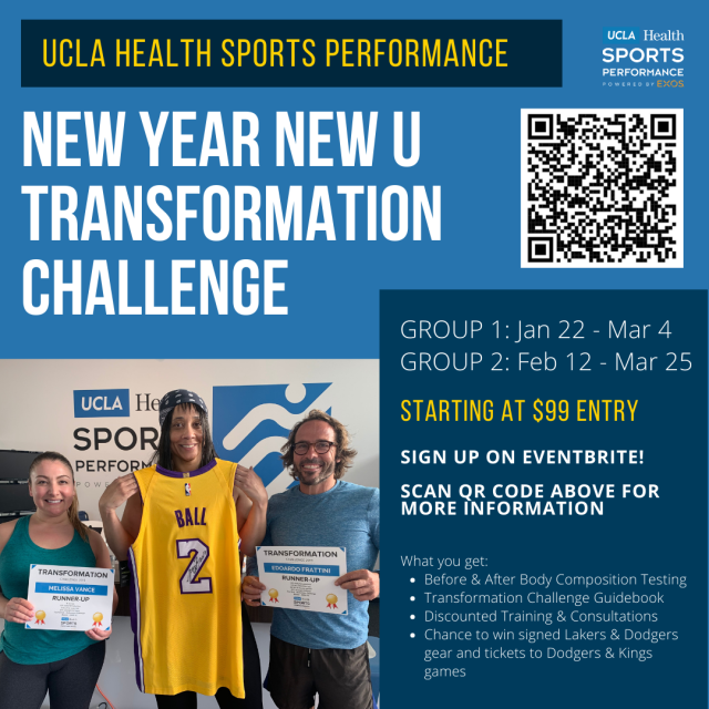 New Year New U Transformation Challenge with QR Code