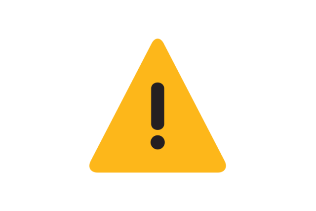 Types of burns - Hazard icon