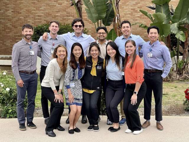 group photo of the Physical Medicine and Rehabilitation Residents