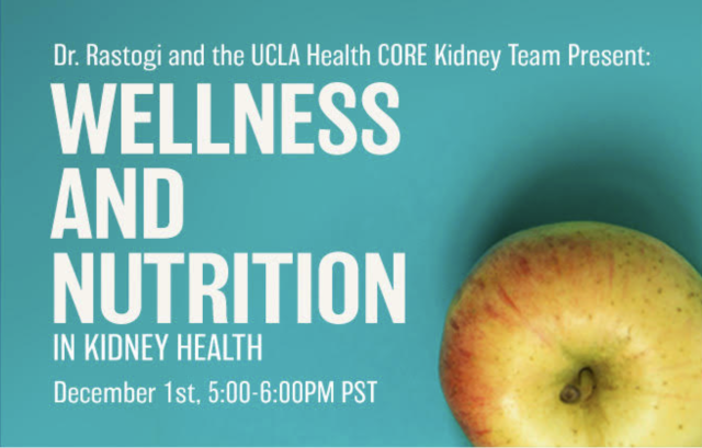 Wellness and Nutrition Monthly Chat Flyer