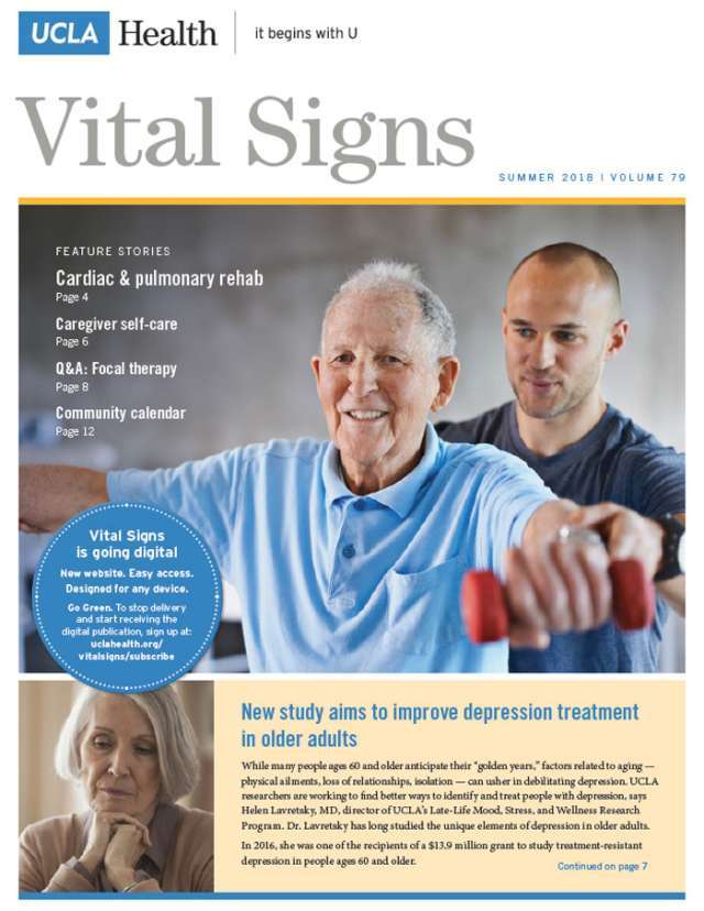 Vital Signs Summer 2018 Cover
