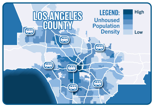 Homeless Healthcare Collaborative Map