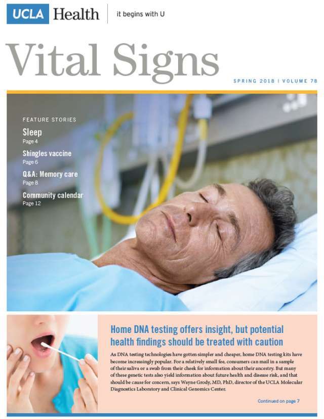 Vital Signs Spring 2018 Cover