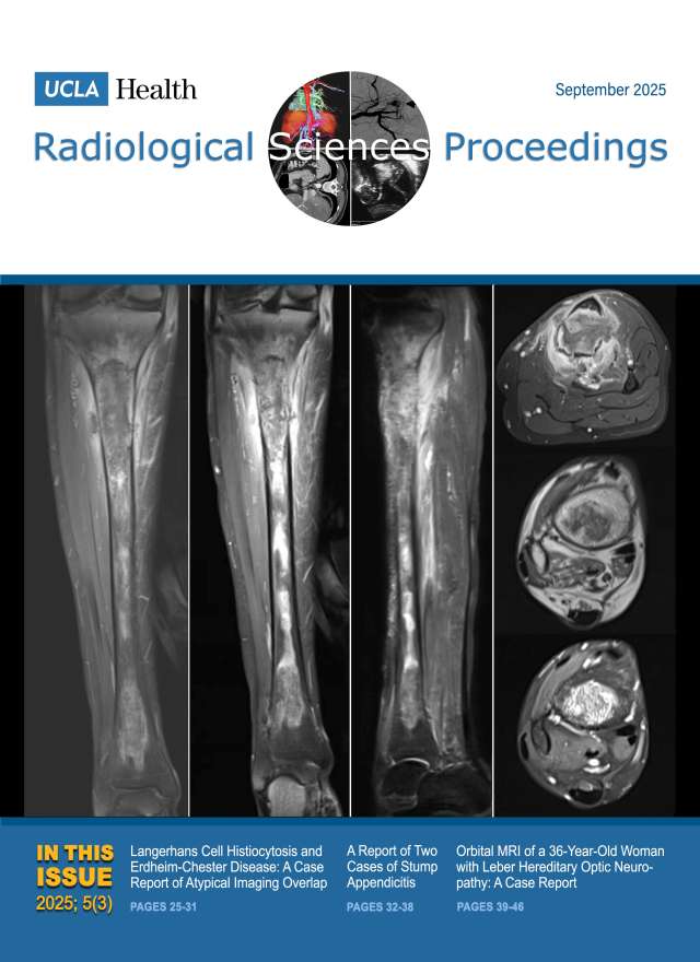 UCLA Radiological Sciences Proceedings 2025 September. v5(3)