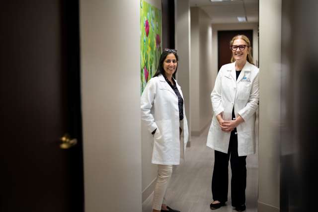 Dr. Salani and Dr. Chase