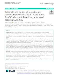 BMC Article on CURE-CKD