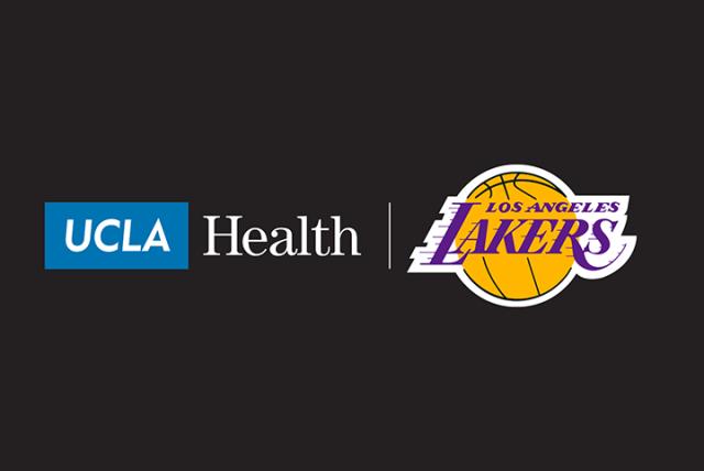 Co-brand Lakers logo black background