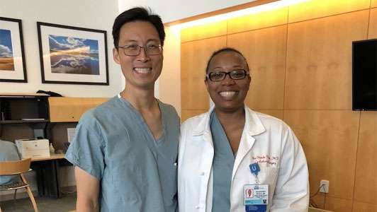 Dr. Michael Yeh and Dr. Shonda Revels