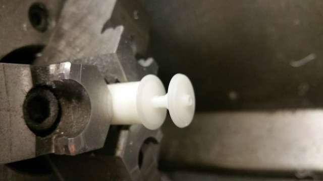 High Pressure Valve Seal Prototype on CNC Lathe