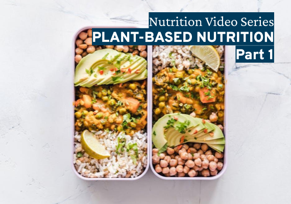 Thumbnail of the video series "plant based nutrition" part 1