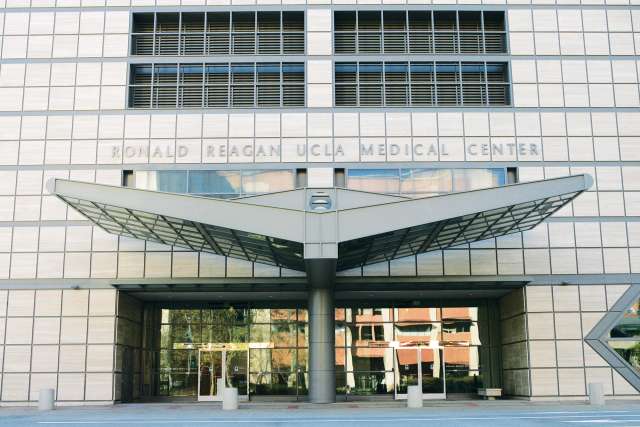 Ronald Reagan UCLA Medical Center front of Building