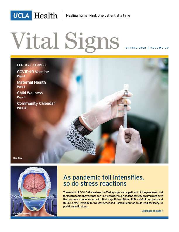 Cover of Vital Signs Issue Spring 2021