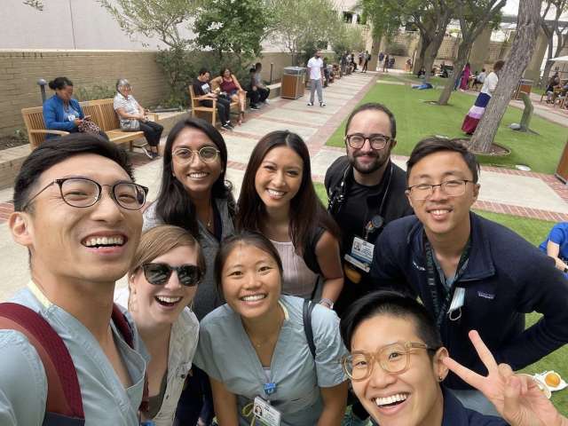 Med-peds residents group selfie 
